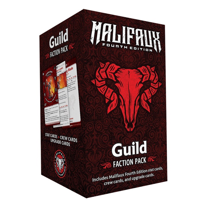 Extensie de joc Malifaux 4E, Guild Faction Pack, Wyrd, limba engleza, multicolor