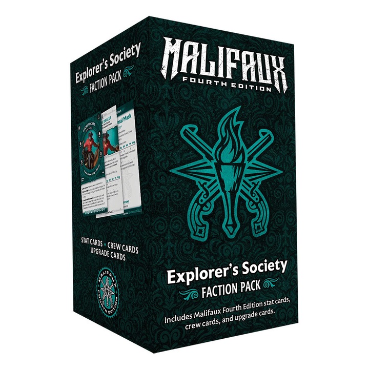 Разширение за игра Malifaux 4E, Explorer Society Faction Pack, Wyrd, английски език, многоцветен