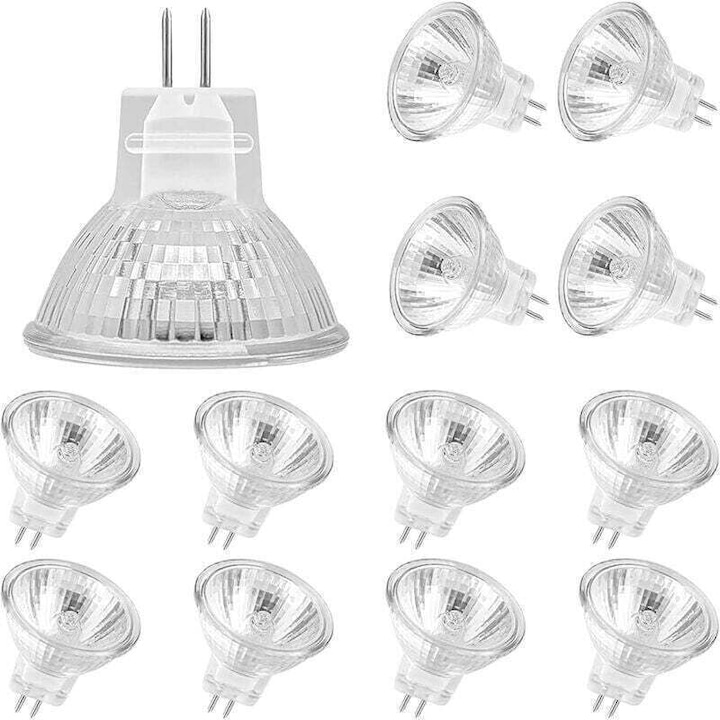Халогенна крушка MR11 GU4 12V 20W 2700K комплект 12 бр