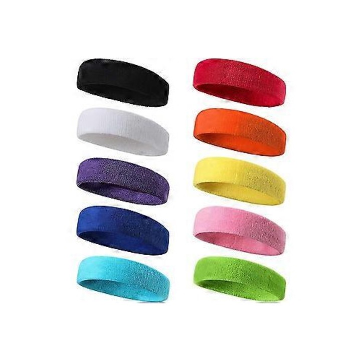 Bentita galbena, material textil, 23x16x0.5cm, ajustabila