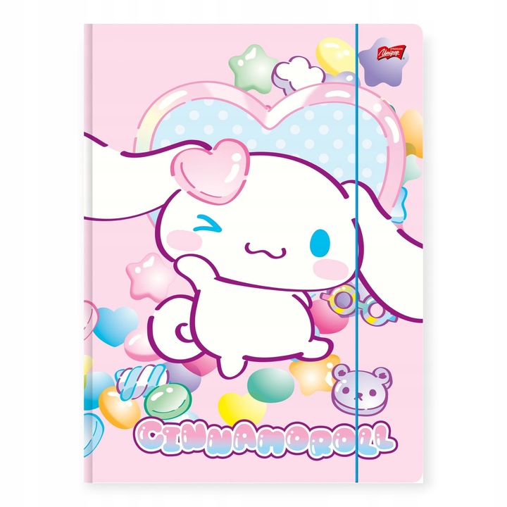 St Majewski Cinnamoroll A4 laminált rajzmappa 300g/m2 fehér