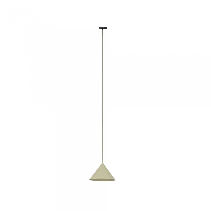 Függőlámpa TK Lighting Tracer Cono fehér