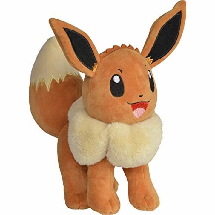 Плюшена играчка Eevee Pokemon 20см кафява