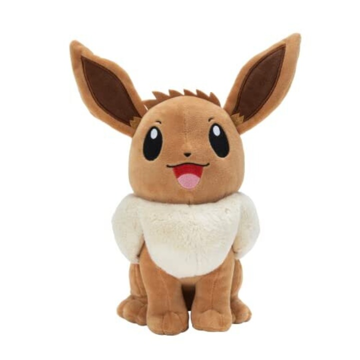 Плюшена играчка Eevee Pokemon 30см кафява