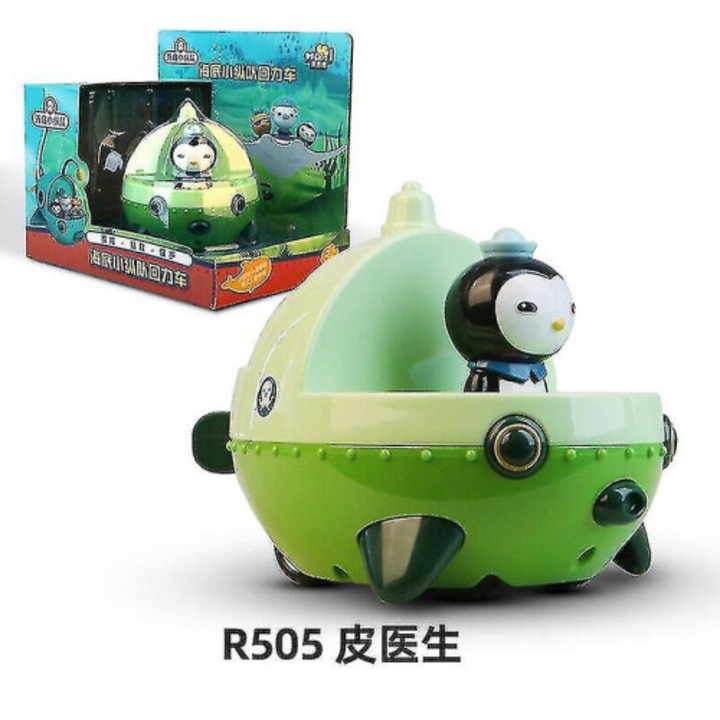 Фигурка The Octonauts Peso модел кола и лодка с отдръпване за деца