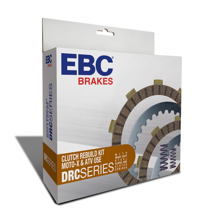 Set discuri ambreiaj EBC DRC269 off-road, durabil, 450cc