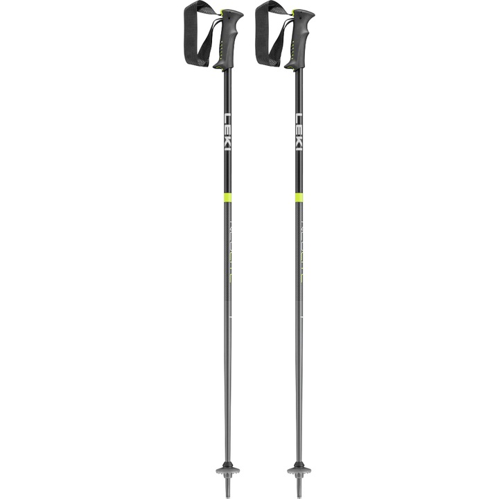 Leki Neolite Junior gyerek síbotok - Fekete/Sárga - 95 cm