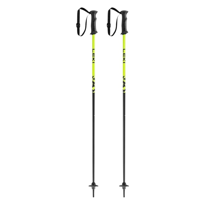 Leki Rider Gyermek síbotok - Fekete/Sárga - 90 cm