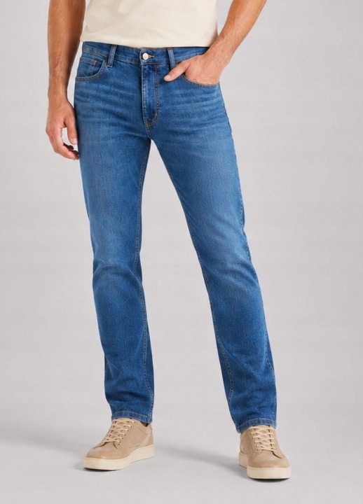 Wrangler férfi farmer, Greensboro, regular fit, kék, pamut