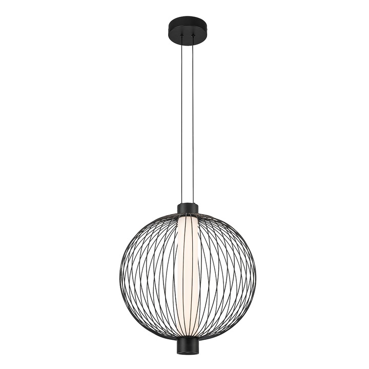 Függőlámpa Milagro Kyoto 32W LED fekete 43cm