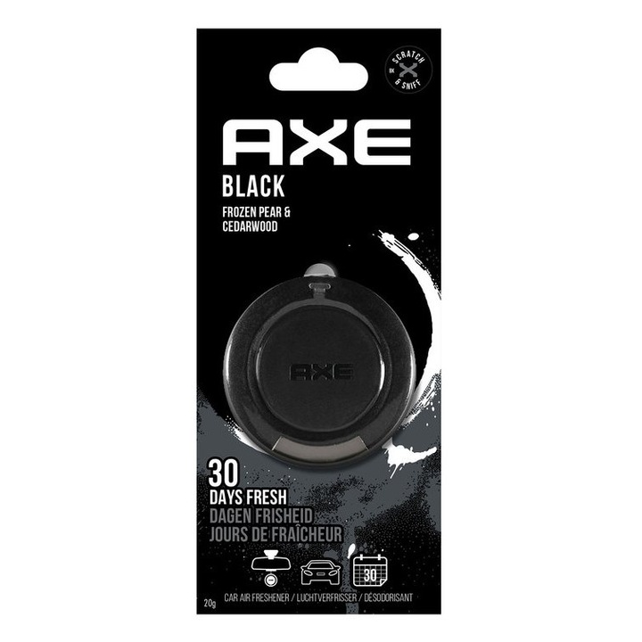 Odorizant auto AXE 3D Negru