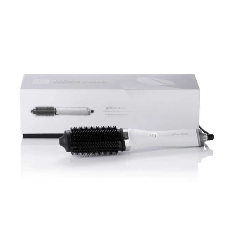 Perie de par electrica Ghd Duet Blowdry 2-in-1 alb