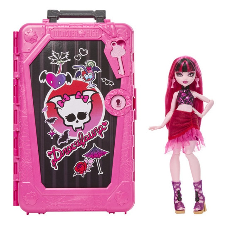 Кукла Monster High, Mattel, Draculaura, 3 години, пластмаса