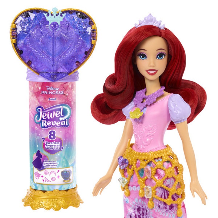 Кукла Disney принцеси - Ariel, 3 години, пластмаса
