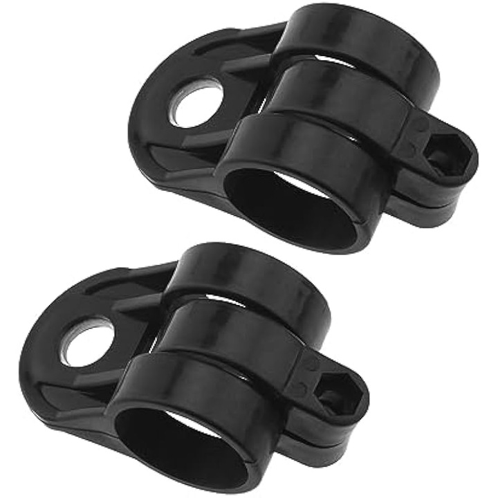 Set 2 cleme din plastic pentru ham motocoasa 26mm