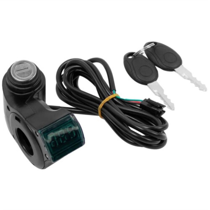 Panou afisaj blocare acceleratie pentru trotinete electrice ZERO X8 X10 X11, ABS, 130x130x60mm