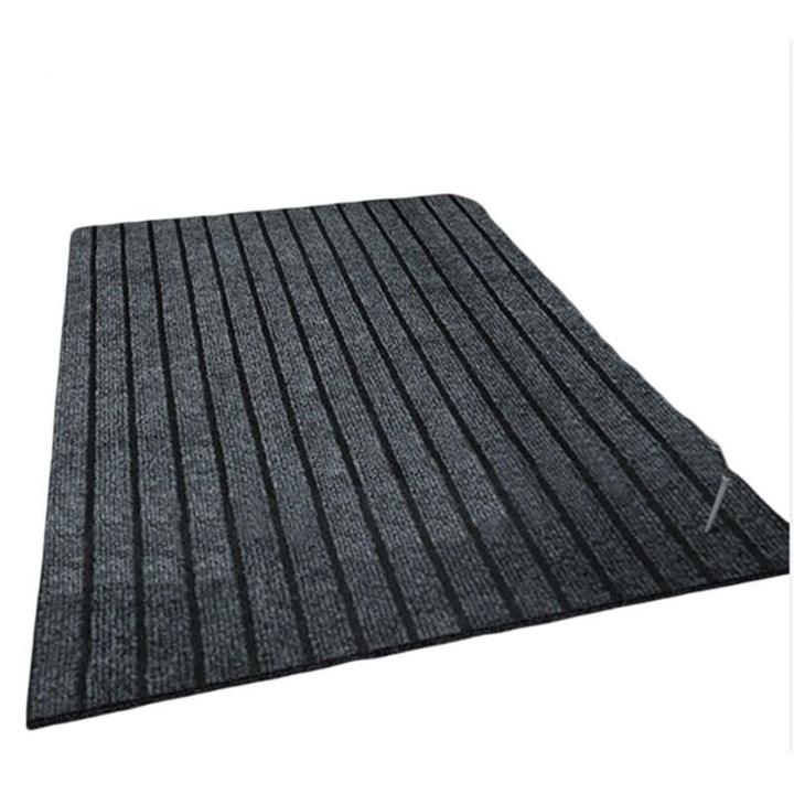 Szőnyeg bejáratra 40x120cm, nedvszívó, csúszásgátló, sötétszürke