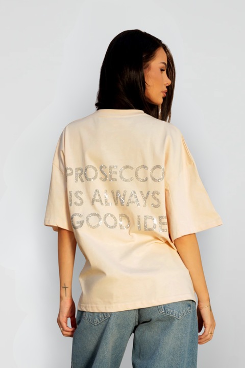 KARMA Damă Tricou PROSECCO, Bej