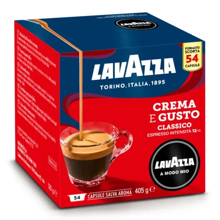 54 Lavazza Crema Gusto Classico A Modo Mio kávékapszula