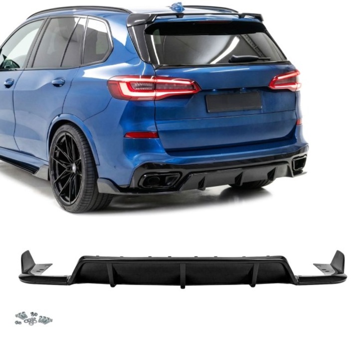 Difuzor Bara Spate M compatibil cu BMW X5 G05 (19-23), Prelungire Extensie Aero Performance