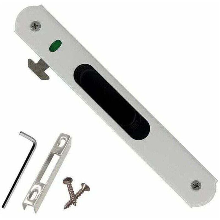 Broasca glisanta usa si fereastra, otel inoxidabil zinc, 18.5x2cm, multicolor