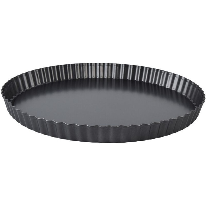 Tava copt tarta 10 inch otel carbon neaderent adanca cu fund detasabil set