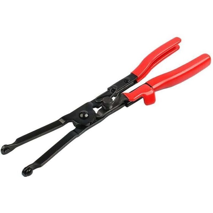 Autó tömlőbilincs fogó, flexibilis, 0-37mm, fekete