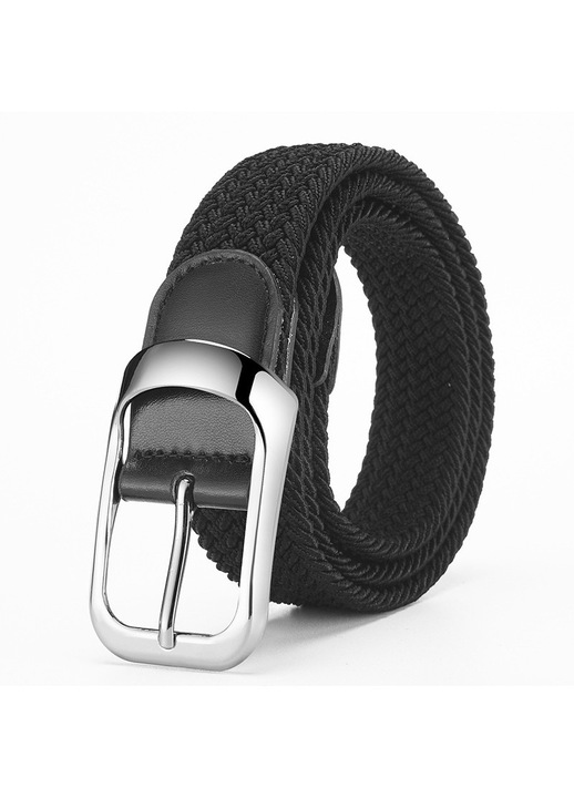 Talie elastica pentru barbati, talie elastica pentru barbati, talie tesuta din denim pentru pantaloni scurti, curea