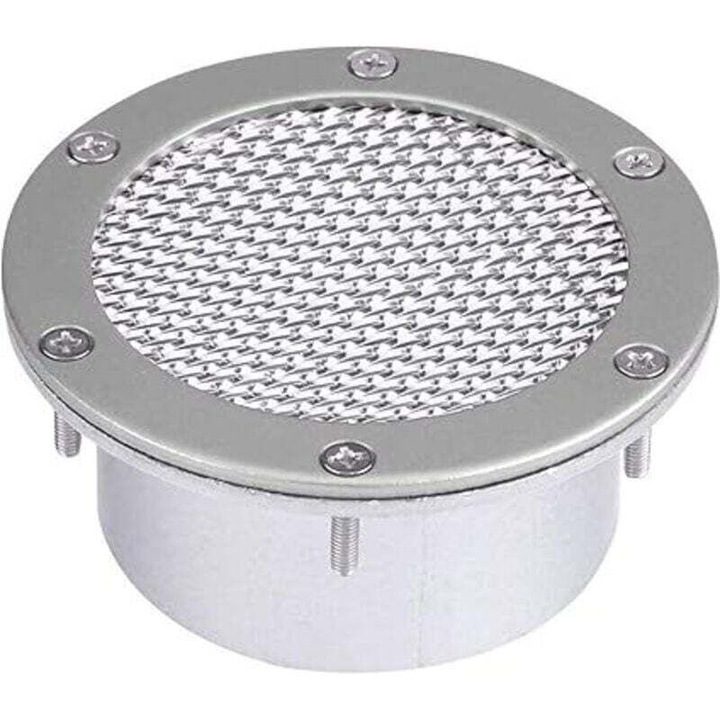 Admisie aer auto universal metalic argintiu