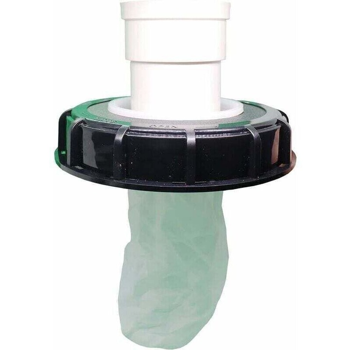 Capac filtru IBC 1000L, negru, 165x75mm, reutilizabil