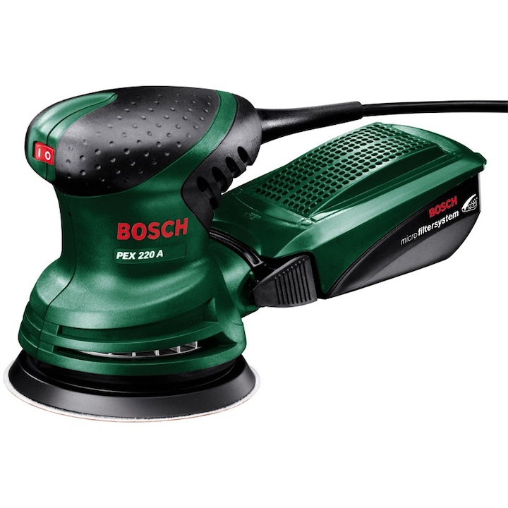 Bosch PEX 220 A Excentercsiszoló, 220W, 24000 rezgés/perc