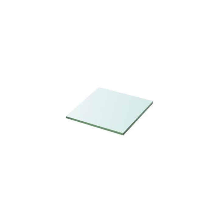 Átlátszó edzett üveg panel 40x12cm 8mm 15kg