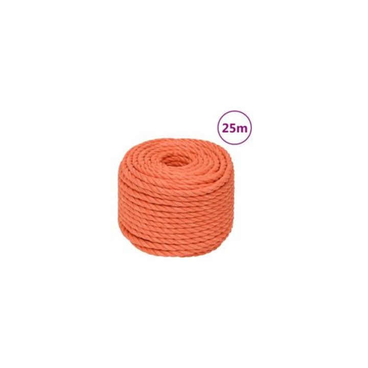 Munka kötél 14mm 50m narancssárga polipropilén