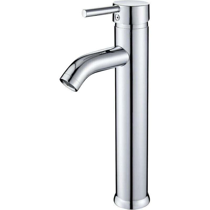 Fürdőszobai mosdó csaptelep, modern design, króm felület, állítható méretek