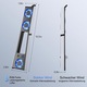 Ventilator racire silentios PS5 Slim 3 ventilatoare LED USB 3.0