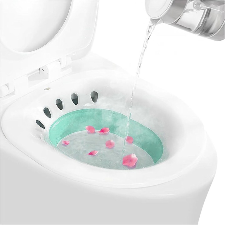 Bidet toaleta, montare pe perete, 38.5x37.5x14.5cm