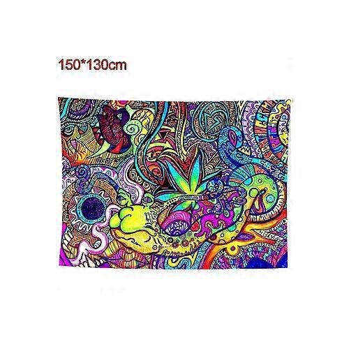 Tapiterie decorativa, longziming, model floral retro, 130x150cm