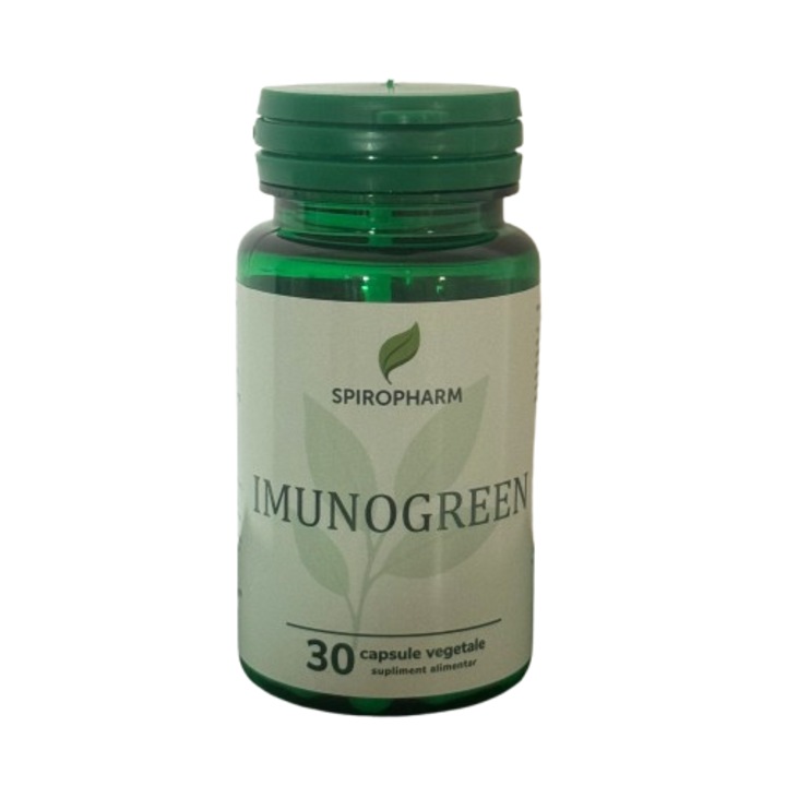 ImunoGreen, 30 kapszula, étrend-kiegészítő az egész szervezet támogatására