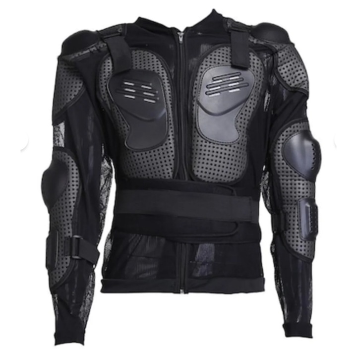 Armura protectii Copii, XS Negru