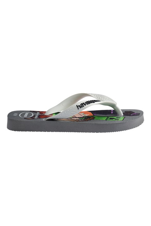 Havaianas, Гумени чехли Minecraft, Черен/Бял