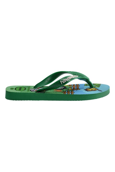 Havaianas, Гумени чехли Minecraft, Бял/Бледозелен