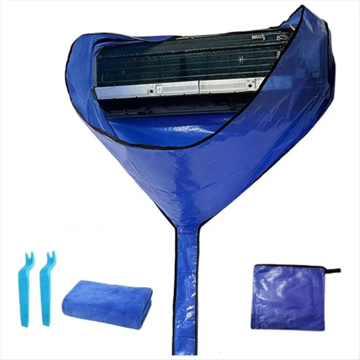 Sac curatare pentru aparat aer conditionat mini-split, rezistent la stropire, ajustabil