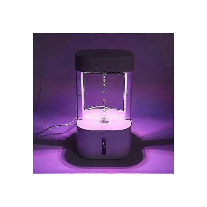 580ml hideg párásító gravitációellenes, LED, 235x125mm