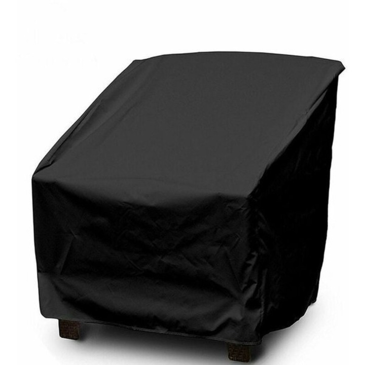 Husa impermeabila pentru fotoliu de gradina 80x85x92cm, rezistenta la vant si UV, material Oxford 420D