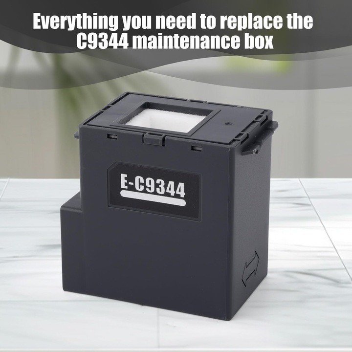 Epson C9344 karbantartó tintapatron (K0369-0629-WG6922), kompatibilis: Epson XP-3100/XP-4100/XP-4101/XP-4105/WorkForce 810DWF/WF-2830DWF/WF-2850DWF/WF-2930/WF-2950/WF-2851/L3550/L5590, fekete, 2 db-os készlet.