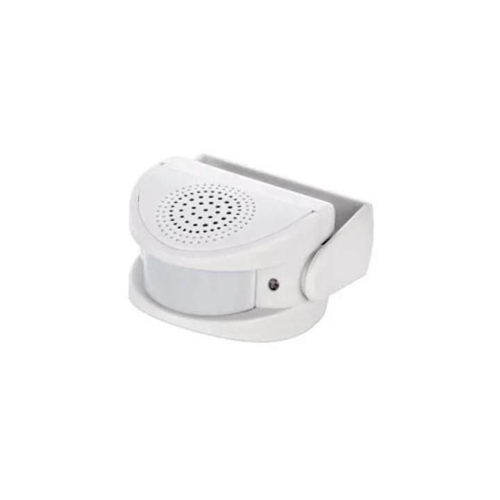 Sonerie wireless cu detector infrarosu, 8m, volum reglabil, 32 melodii