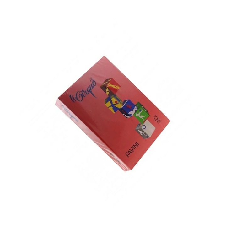 Carton A3 Color, Rosu Intens, 160 g/mp, 250 coli/top FAVINI sku11