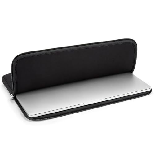 Husa Laptop 14 Inch, Compatibila Cu Laptopuri Dell, HP, Lenovo, ASUS, Cu Fermoar, Din Neopren, Culoare Negru