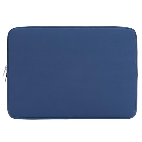 Husa Laptop 17 Inch, Compatibila Cu Laptopuri Dell, HP, Lenovo, ASUS, Cu Fermoar, Din Neopren, Culoare Albastru