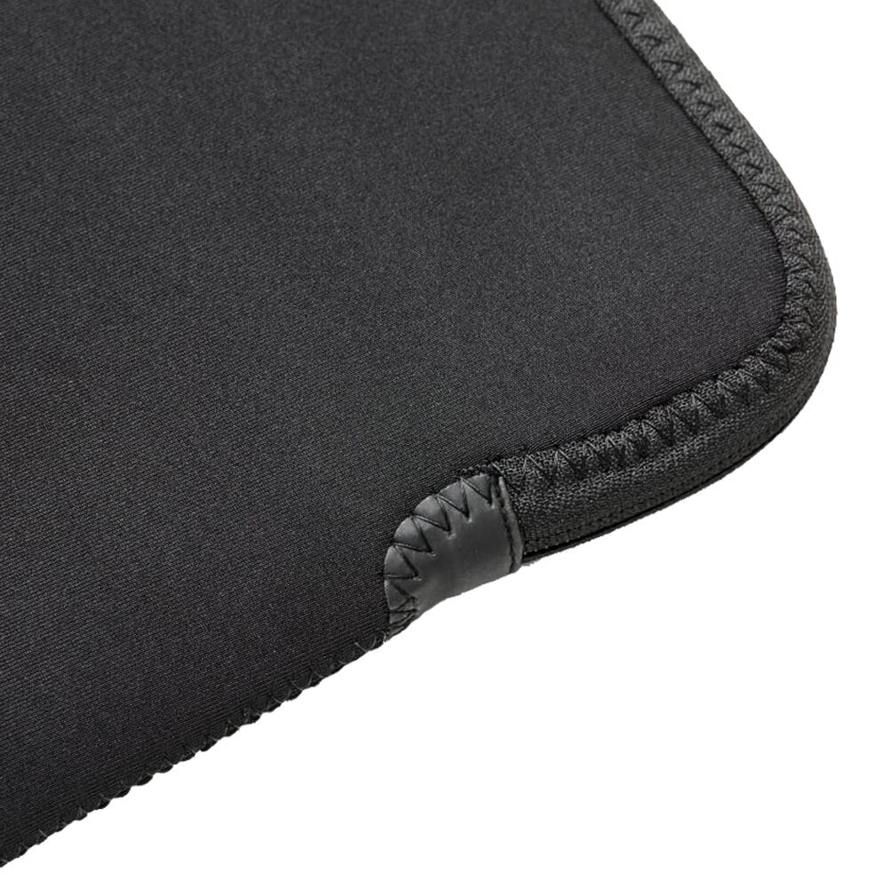 Husa laptop TRUNK din neopren pentru 16" MacBook, protectie anti-zgarieturi, fermoar rezistent, Negru